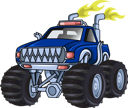 پیش‌نمایش فایل monster-truck-car-8358452 از پک کامیون هیولا