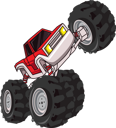 پیش‌نمایش فایل monster-truck-car-8358457 از پک کامیون هیولا