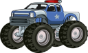 پیش‌نمایش فایل police-big-truck-8358455 از پک کامیون هیولا