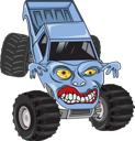 پیش‌نمایش فایل monster-truck-car-8357769 از پک کامیون هیولا
