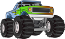 پیش‌نمایش فایل off-road-monster-truck-8357773 از پک کامیون هیولا