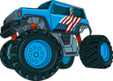 پیش‌نمایش فایل classic-monster-car-8357760 از پک کامیون هیولا