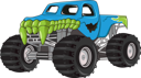 پیش‌نمایش فایل monster-truck-character-8357766 از پک کامیون هیولا