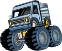 پیش‌نمایش فایل classic-big-truck-8358929 از پک کامیون هیولا