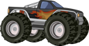 پیش‌نمایش فایل monster-truck-car-8358926 از پک کامیون هیولا