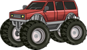 پیش‌نمایش فایل monster-truck-car-8358934 از پک کامیون هیولا