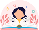 پیش‌نمایش فایل girl-reading-book-8534374 از پک روز جهانی کتاب