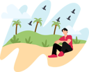 پیش‌نمایش فایل boy-on-vacation-8784847 از پک سرگرمی‌های آخر هفته