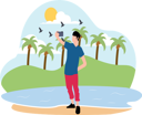 پیش‌نمایش فایل man-taking-selfie-8784845 از پک سرگرمی‌های آخر هفته