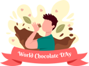 پیش‌نمایش فایل boy-with-chocolate-8809625 از پک روز جهانی شکلات