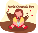 پیش‌نمایش فایل international-chocolate-day-8809310 از پک روز جهانی شکلات