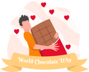 پیش‌نمایش فایل man-holding-chocolate-8809305 از پک روز جهانی شکلات
