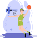 پیش‌نمایش فایل basketball-player-8931555 از پک ورزش و ورزش