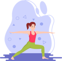 پیش‌نمایش فایل girl-doing-yoga-8931554 از پک ورزش و ورزش