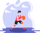 پیش‌نمایش فایل male-basketball-player-8931558 از پک ورزش و ورزش