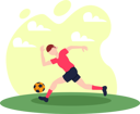 پیش‌نمایش فایل male-football-player-8931552 از پک ورزش و ورزش