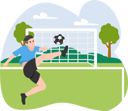 پیش‌نمایش فایل boy-playing-soccer-8931898 از پک ورزش و ورزش