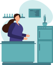 پیش‌نمایش فایل female-cafe-owner-7233068 از پک کافه