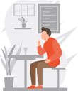 پیش‌نمایش فایل man-sitting-in-cafe-7233065 از پک کافه