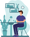پیش‌نمایش فایل man-sitting-in-cafe-7233070 از پک کافه