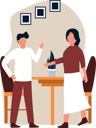 پیش‌نمایش فایل couple-in-cafe-7232944 از پک کافه