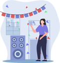 پیش‌نمایش فایل birthday-party-decoration-7409825 از پک تولد