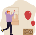 پیش‌نمایش فایل birthday-party-decoration-7409816 از پک تولد