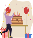 پیش‌نمایش فایل birthday-party-decoration-7409789 از پک تولد