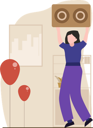 پیش‌نمایش فایل birthday-party-decoration-7409798 از پک تولد