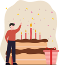 پیش‌نمایش فایل boy-doing-birthday-celebration-7409801 از پک تولد