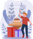 پیش‌نمایش فایل birthday-celebration-7409894 از پک تولد