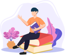 پیش‌نمایش فایل book-reader-8548692 از پک روز جهانی کتاب