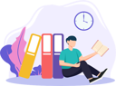 پیش‌نمایش فایل man-reading-book-8548690 از پک روز جهانی کتاب