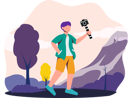 پیش‌نمایش فایل man-taking-selfie-8786828 از پک سرگرمی‌های آخر هفته