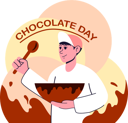 پیش‌نمایش فایل chocolate-day-celebration-8819184 از پک روز جهانی شکلات