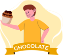 پیش‌نمایش فایل boy-holding-cupcake-8819196 از پک روز جهانی شکلات
