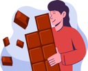 پیش‌نمایش فایل girl-holding-chocolate-8819308 از پک روز جهانی شکلات