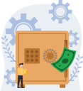 پیش‌نمایش فایل bank-locker-7079134 از پک امور مالی