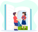 پیش‌نمایش فایل person-reading-book-8549357 از پک روز جهانی کتاب