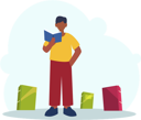 پیش‌نمایش فایل man-reading-book-8549212 از پک روز جهانی کتاب