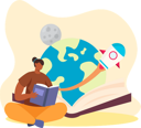 پیش‌نمایش فایل girl-reading-book-8549155 از پک روز جهانی کتاب
