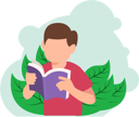 پیش‌نمایش فایل person-reading-book-8549048 از پک روز جهانی کتاب