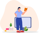 پیش‌نمایش فایل girl-reading-book-8548870 از پک روز جهانی کتاب