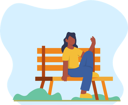پیش‌نمایش فایل girl-sitting-on-bench-8795996 از پک سرگرمی‌های آخر هفته
