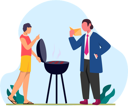 پیش‌نمایش فایل people-doing-bbq-party-8795997 از پک سرگرمی‌های آخر هفته