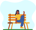 پیش‌نمایش فایل girl-sitting-on-bench-8796634 از پک سرگرمی‌های آخر هفته