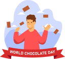 پیش‌نمایش فایل boy-celebrating-international-chocolate-day-8819811 از پک روز جهانی شکلات