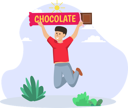 پیش‌نمایش فایل boy-with-chocolate-8819805 از پک روز جهانی شکلات