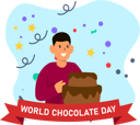 پیش‌نمایش فایل boy-with-cake-8819846 از پک روز جهانی شکلات