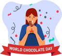 پیش‌نمایش فایل girl-holding-chocolate-8819843 از پک روز جهانی شکلات